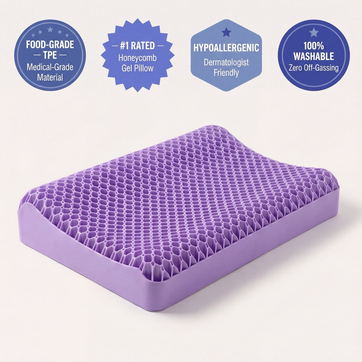 Luma Honeycomb Pillow