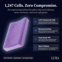 Luma Honeycomb Pillow