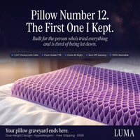 Luma Honeycomb Pillow